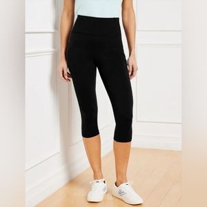 Talbots Seamed Crop Legging